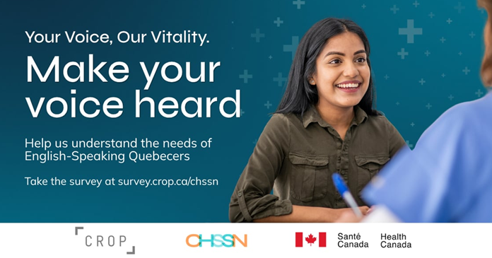 CROP Survey 2026 for English-speaking persons of Quebec